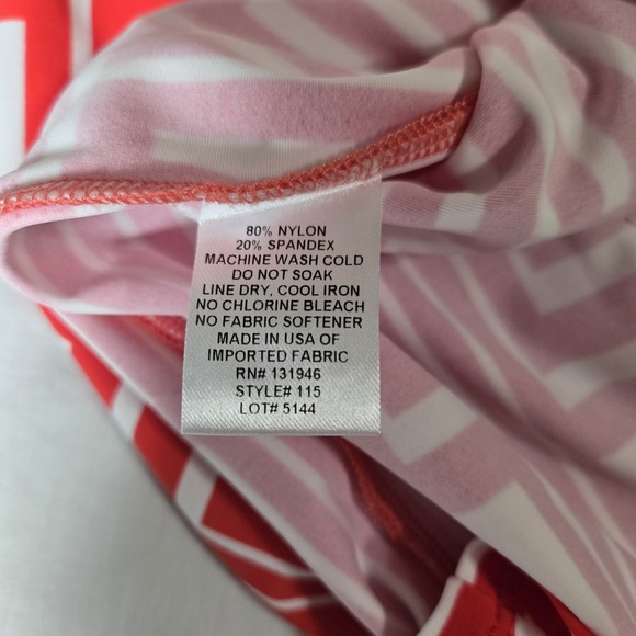 JUDE CONNALLY Dress‎  Geometric Ombra Orange/Red Summer Dress Size Small EUC - Picture 10 of 12